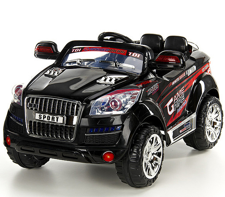 Детский электромобиль Audi Q7 + Д/У ЧЕРНАЯ