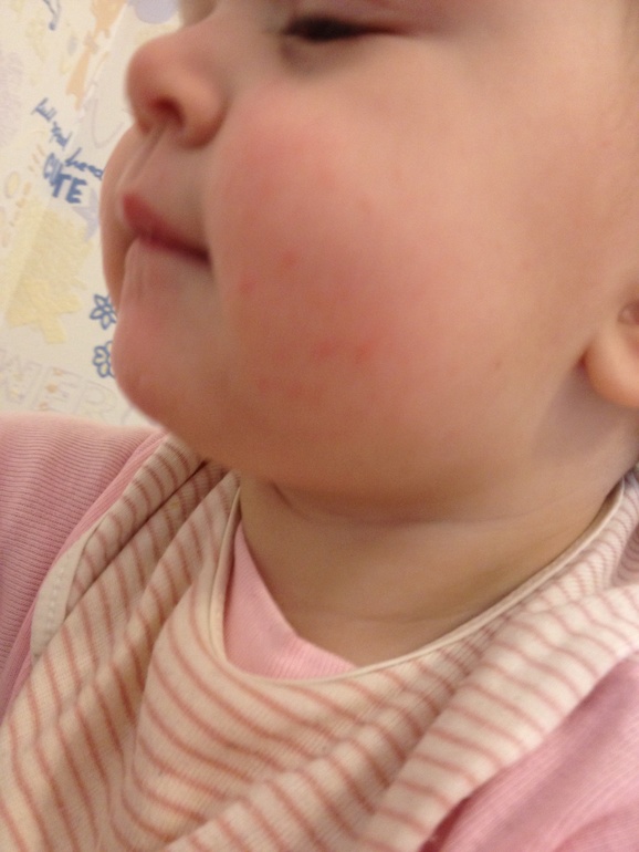 Даю гречку второй день,сегодня немного меньше.