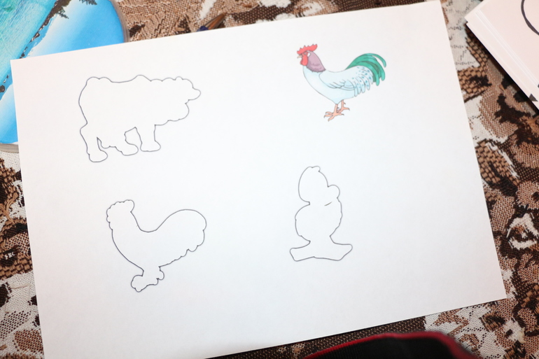 Отчет Курица, петух, цыпленок