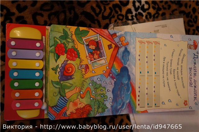 книга + ксилофон