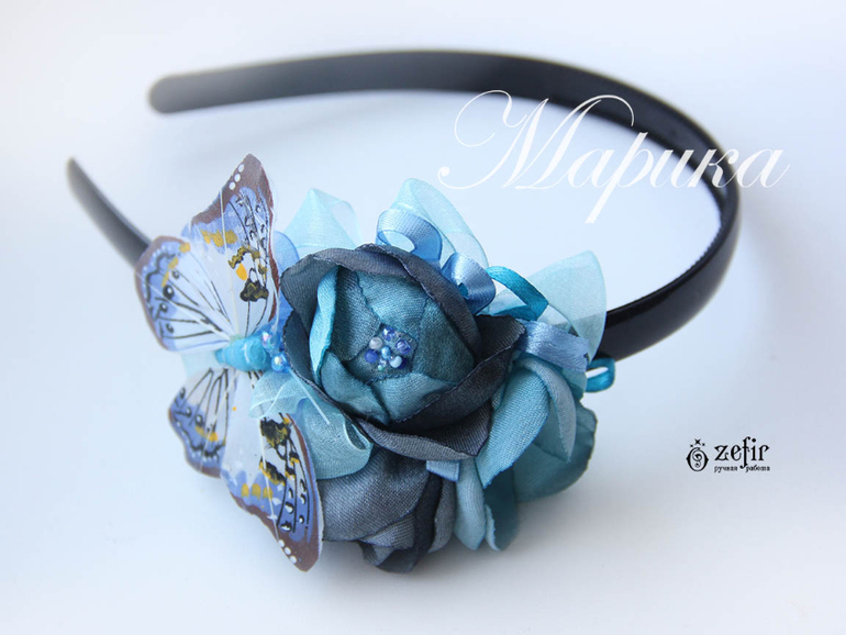 бабочки на  ладошке