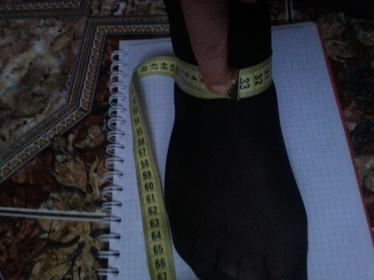 Мерки моей стопы....