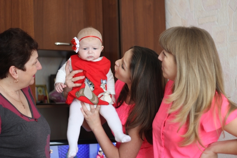 Моему счастью 4 месяца!