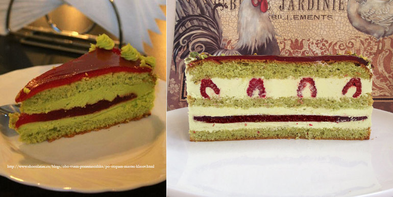 ПРОБА ПЕРА - фисташковый торт