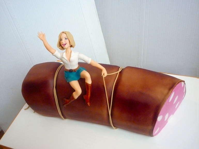 Укротительница диких колбас (Pin-up)