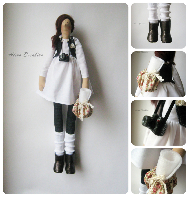 Кукла Леся фотограф