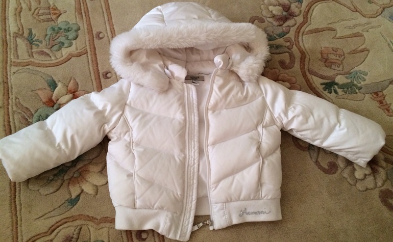 Куртка Армани 10-12 мес. 2 тыс.
