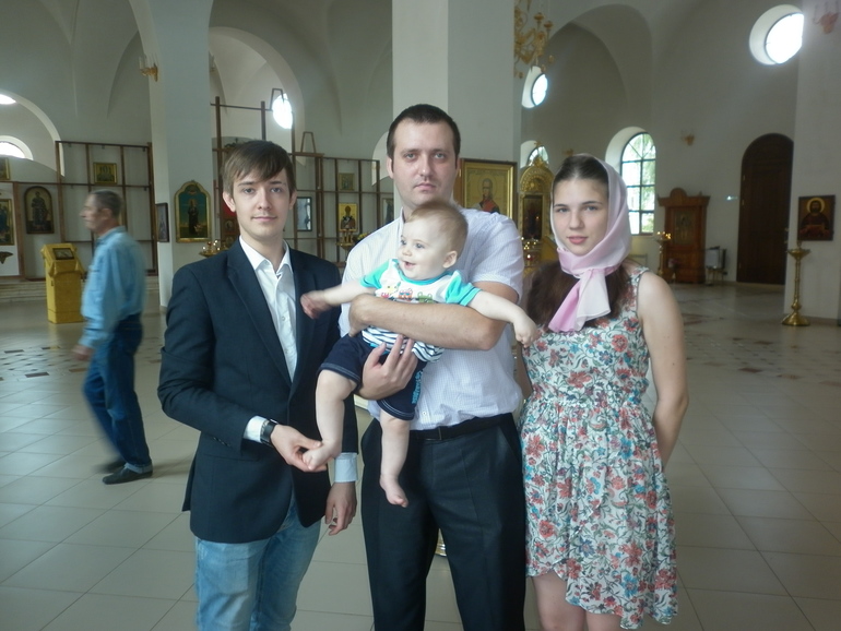 Покрестили!!!