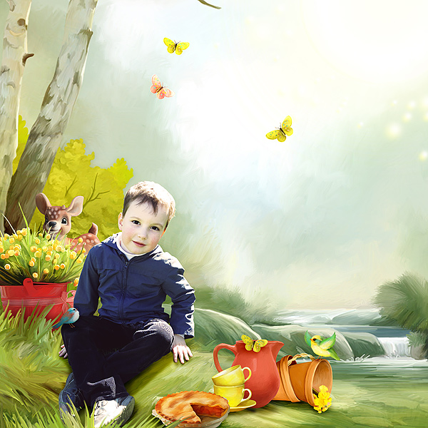 Over The Hedge (Part 3): Spring time by KandI Designs