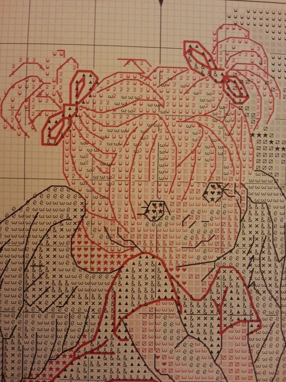 вышивка " в ладонях у Бога" схема часть 3