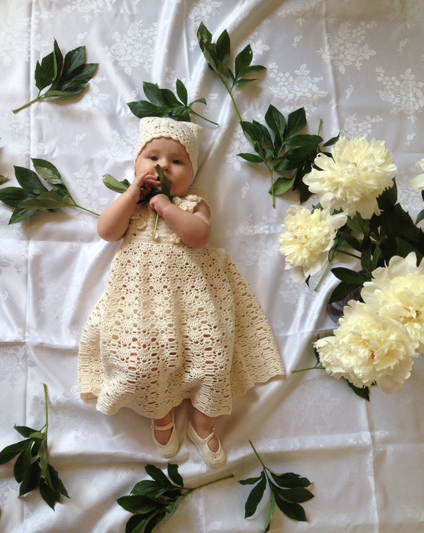 Крестильный комплект для дочки