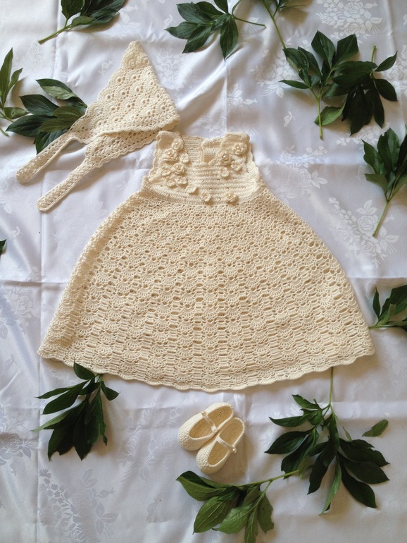 Крестильный комплект для дочки