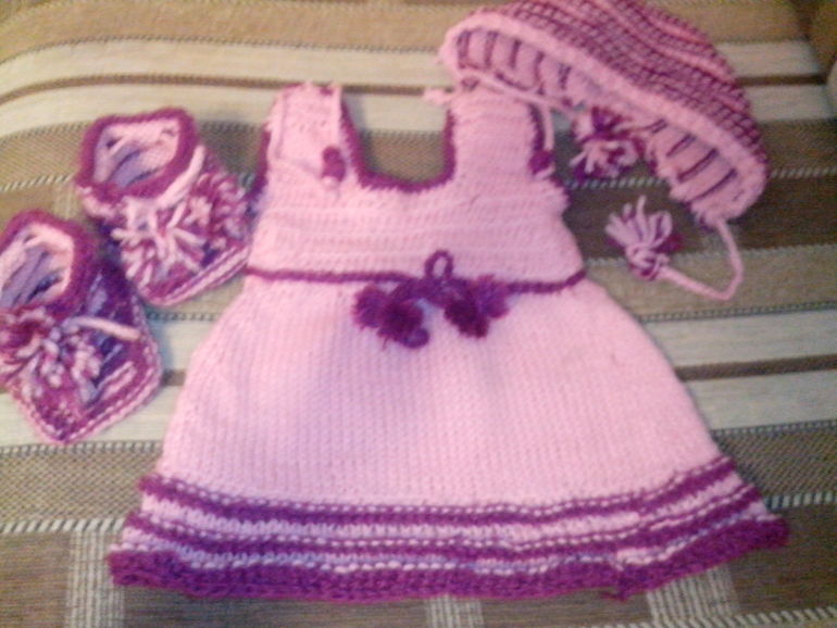 Костюм на новорожденную девочку