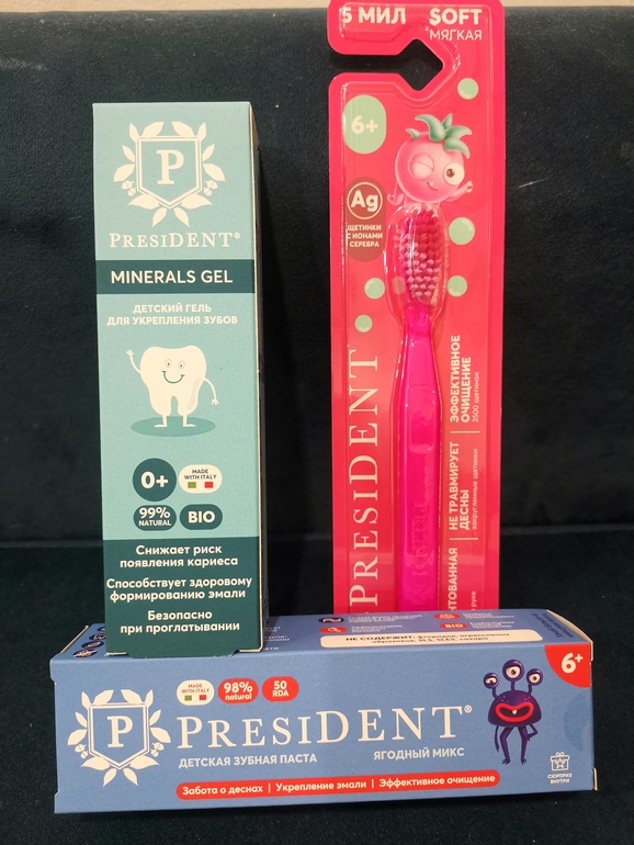 Продукция PresiDENT для гигиены полости рта